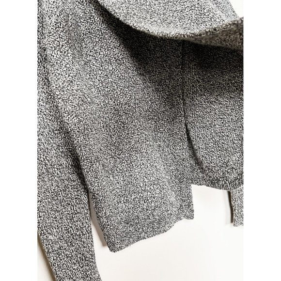 Madewell Province Cross-Back Pullover Sweater Cotton Blend Soft Marled Gray M - Picture 8 of 16